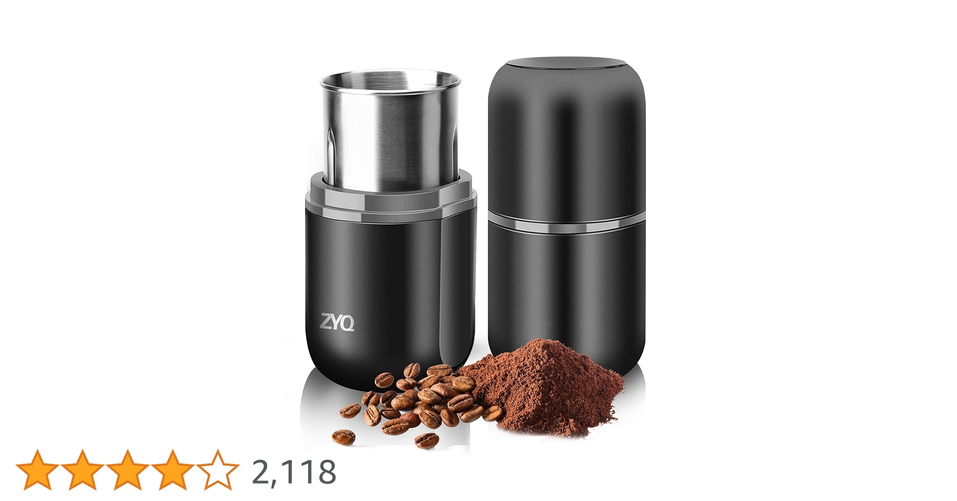 コーヒーミル コーヒーミル コーヒーミル50×50×182mm（115g）：18-8ステンレス